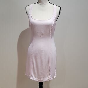 Aritzia Sunday Best Honey Ryder Dress in Silene Pink Sz S